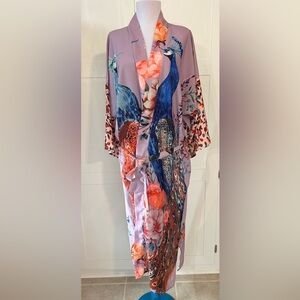 Peacock Kimono / Robe